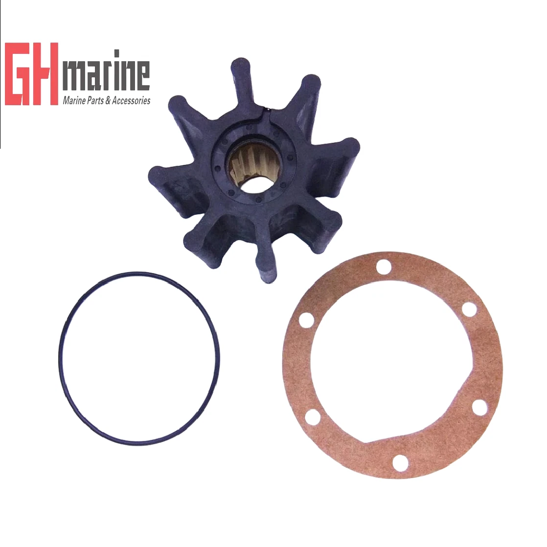 Engine Flexible Water Pump Impeller Kit for Inboard Marine (2715, 2712E, 2715E)