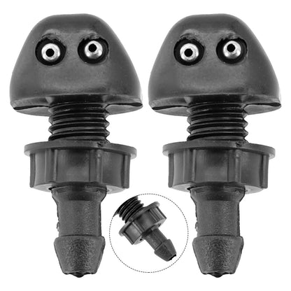 2 Pcs Washer Nozzles Anti-corrosion High Efficiency High Safety