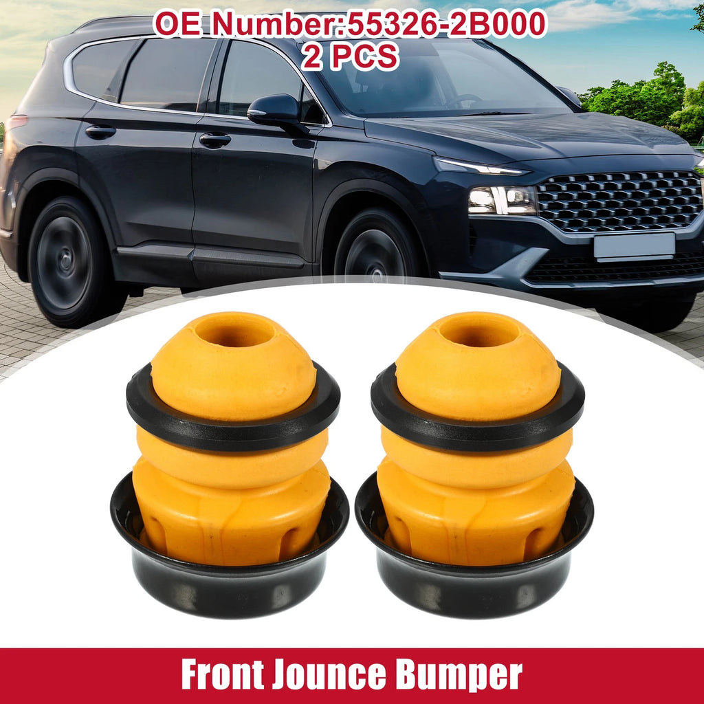 Rear Jounce Bumper 2 Pack Replacement for Hyundai Santa Fe (2007–2012) 4WD