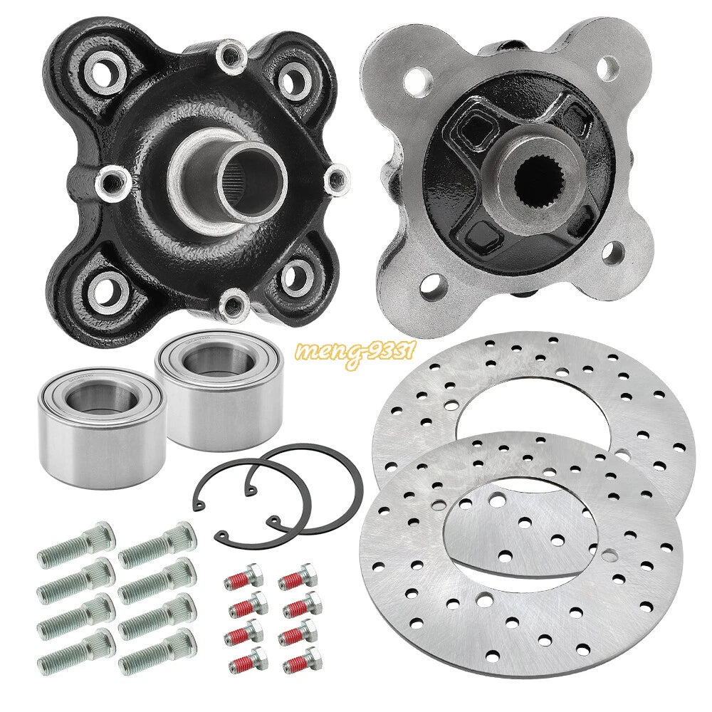 Rear Wheel Hub Brake Rotor Bearing Stud Kit for Polaris Ranger XP 900 (2013–2019)