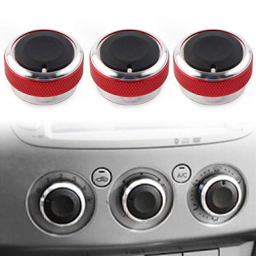 3X ABS Air Conditioner Switch Knob Button for Ford Focus (2005–2018)