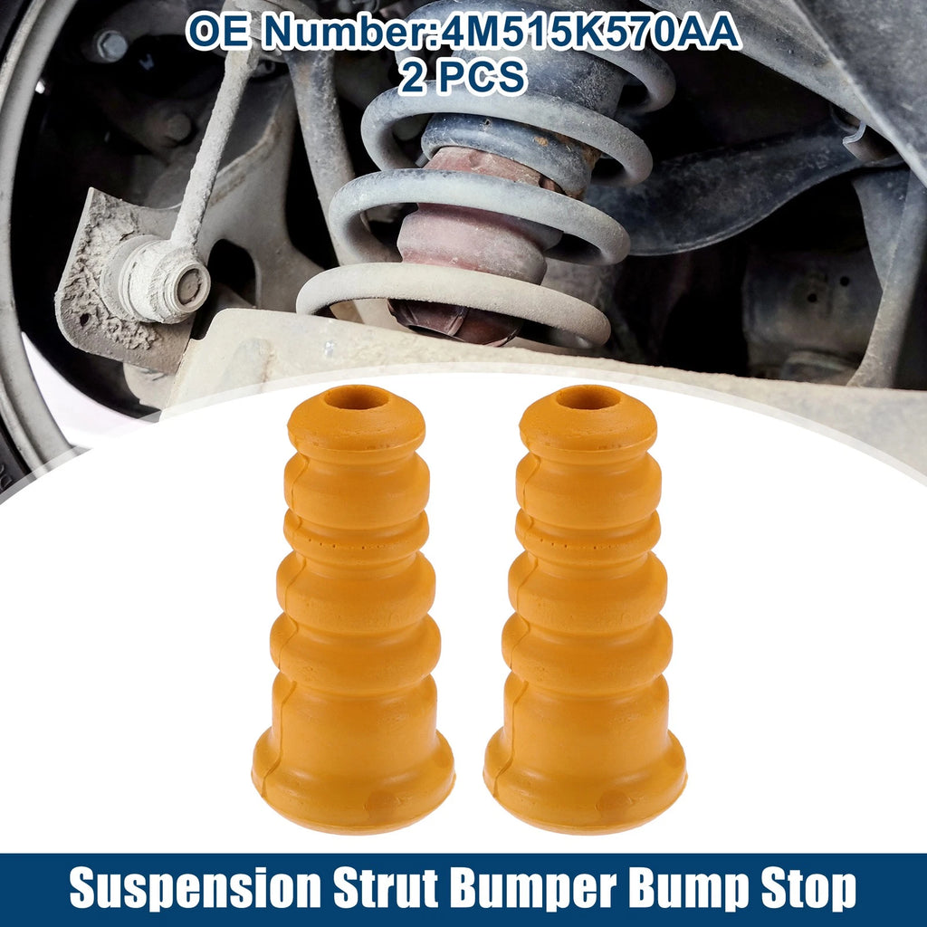2 Pcs Suspension Strut Bumper Bump Stop Replacement for Mazda 3 (2004–2012)