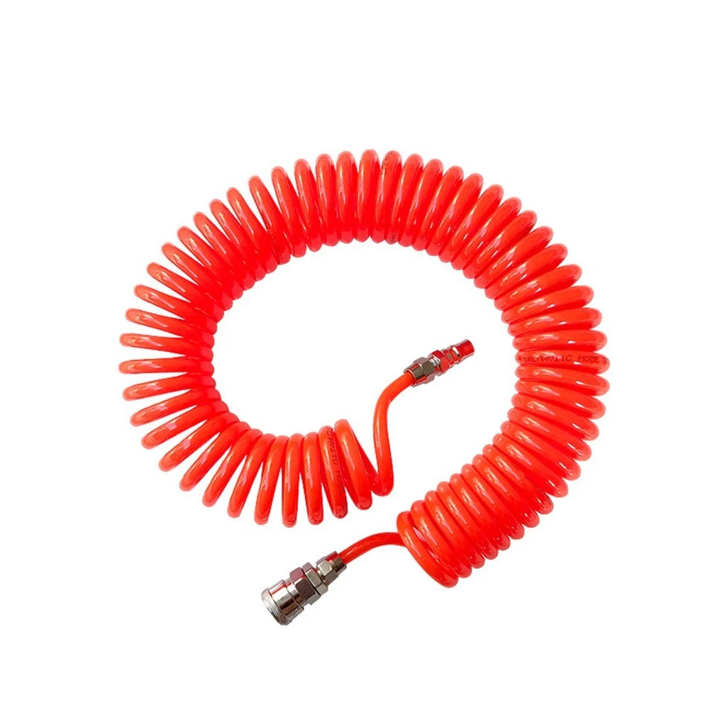 3 Meter Spring Tube Air Hose PU12x8 for Compressor Use