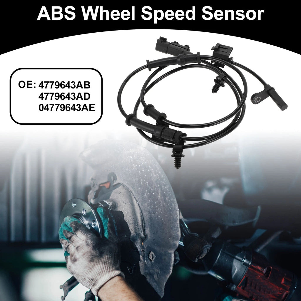 ABS Wheel Speed Sensor Replacement Rear Left for Dodge Challenger Charger (2011–2022)