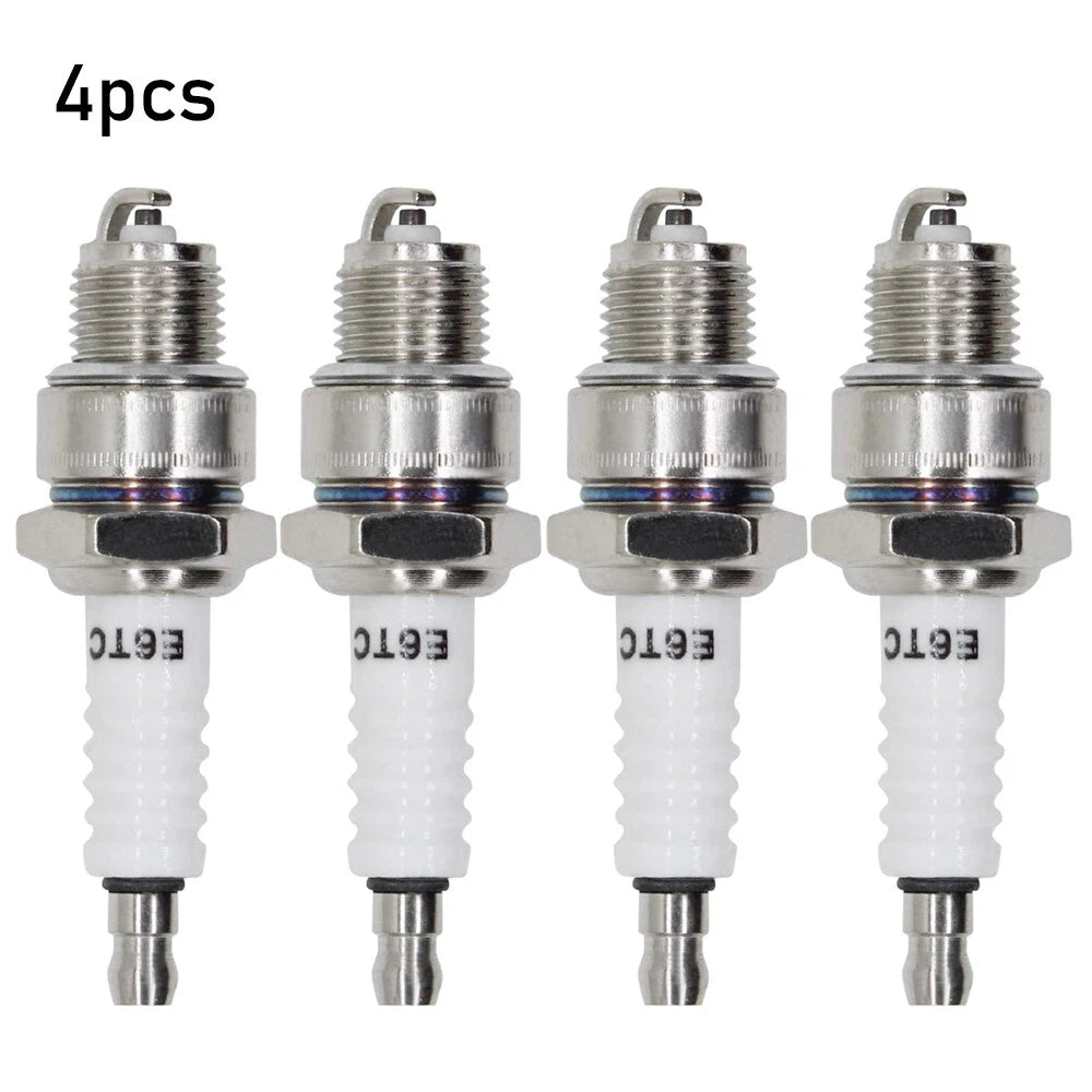 4X Spark Plug for Yamaha PW50 PW80 LT50 LT80 E6TC BP6HS (50cc-110cc)