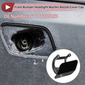 Windshield Washer Nozzle Cover Front Left for BMW 740i (2013–2015) Black