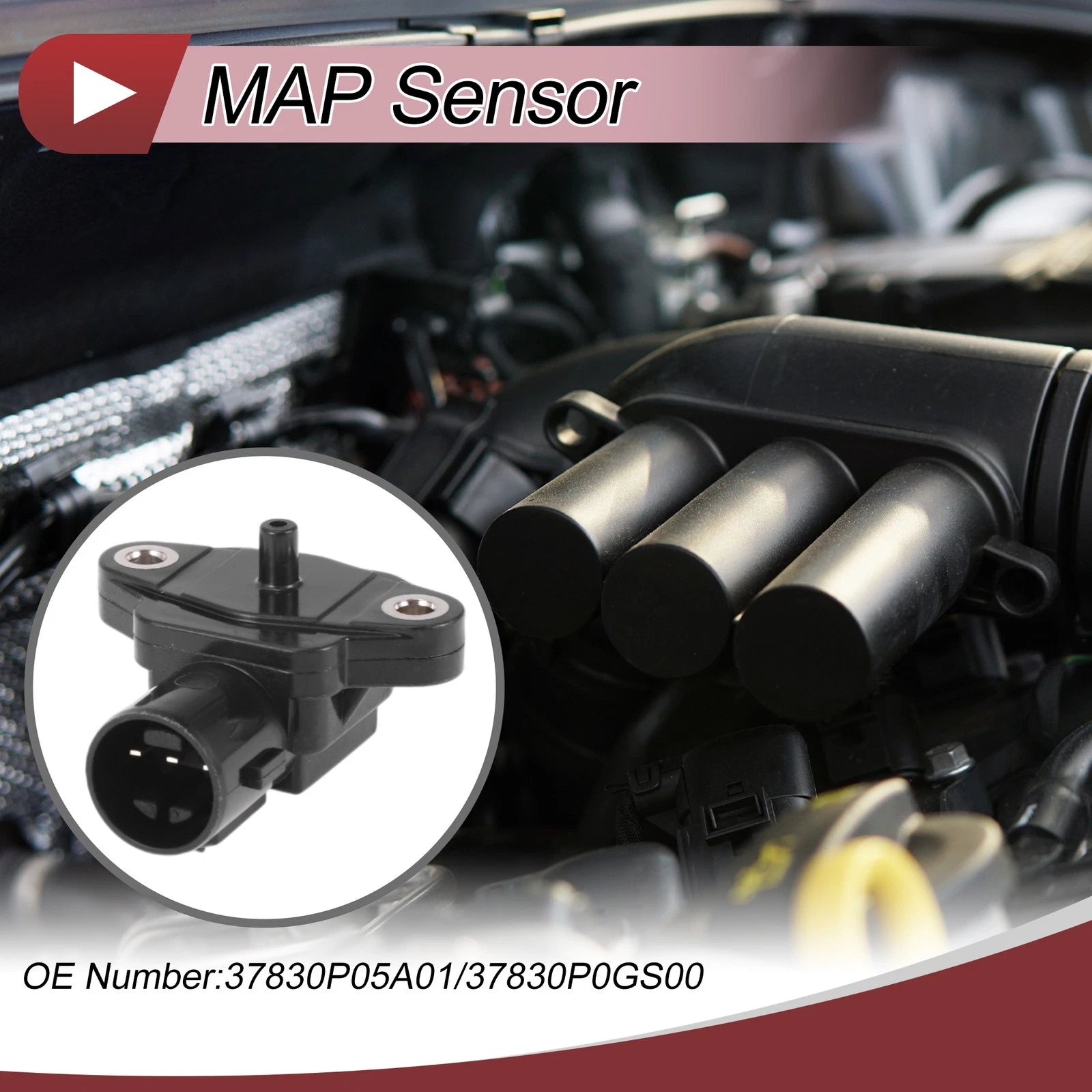 MAP Sensor No. 0798004250 for Honda Accord (1994–1997)