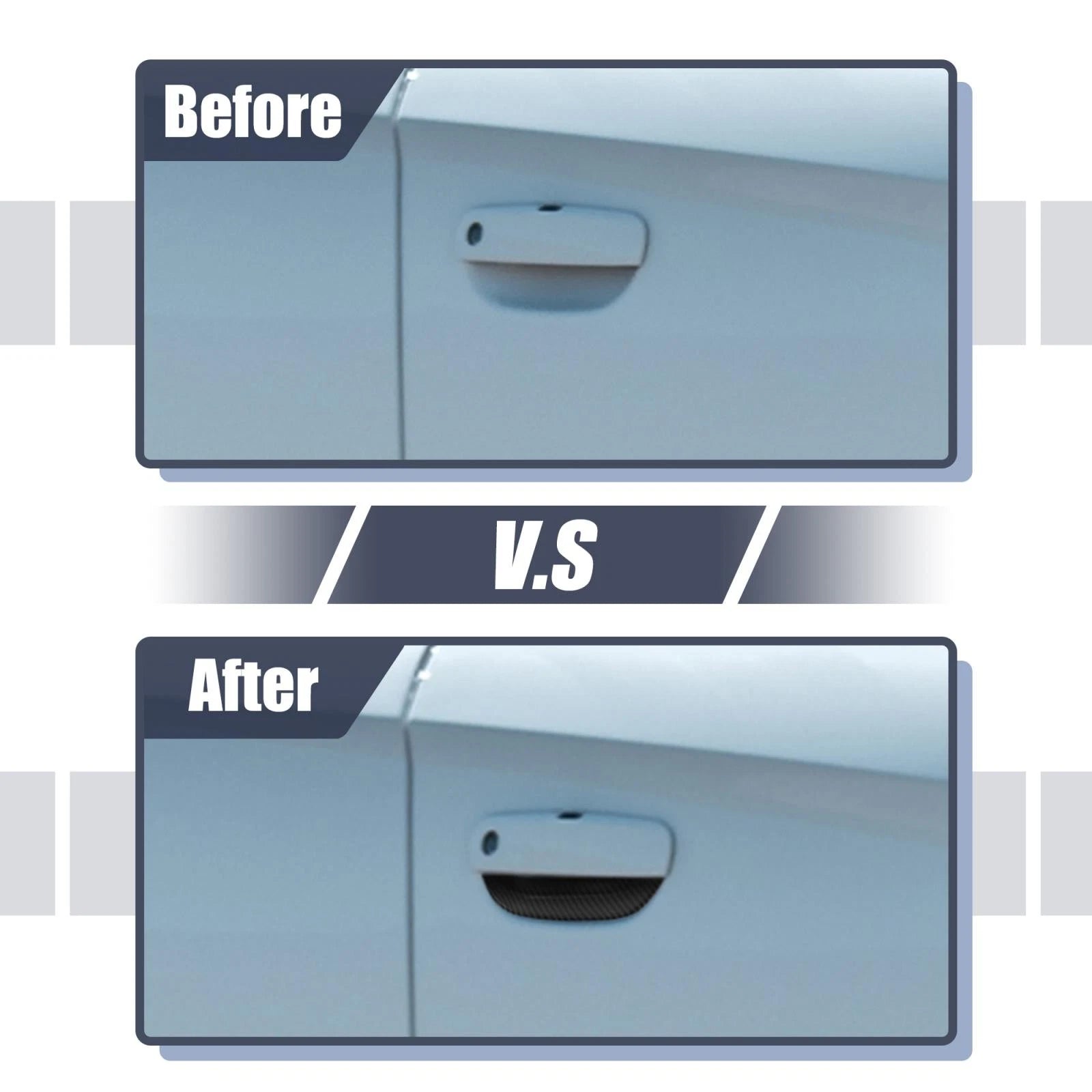 Outer Door Handle Bowl Cover Trim Replacement for Dodge Charger (2011–2020)