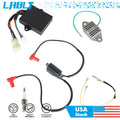 Ignition Coil CDI Box Regulator & Spark Plug for Yamaha YFZ350 (2004–2005)