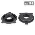 H4 Bulb Base Adapter Retainer Holder for (2pcs)