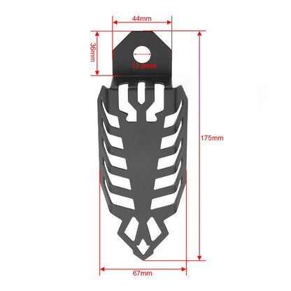 2X Universal Fork Dust Shock Absorber Spring Covers for Motorcycle ATV