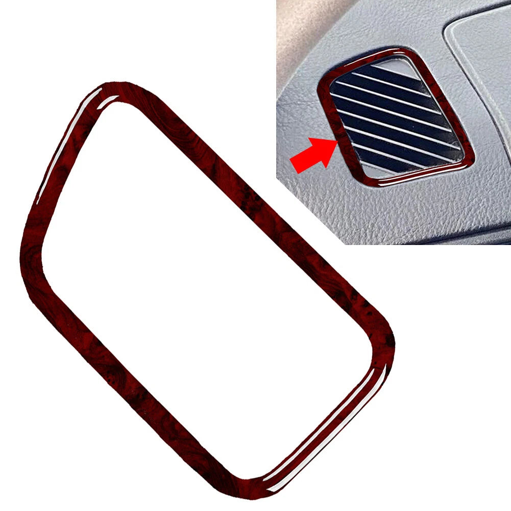Dashboard Vent Outlet Cover Trim for BMW 3 Series E36 (1991–1999) Wood Red