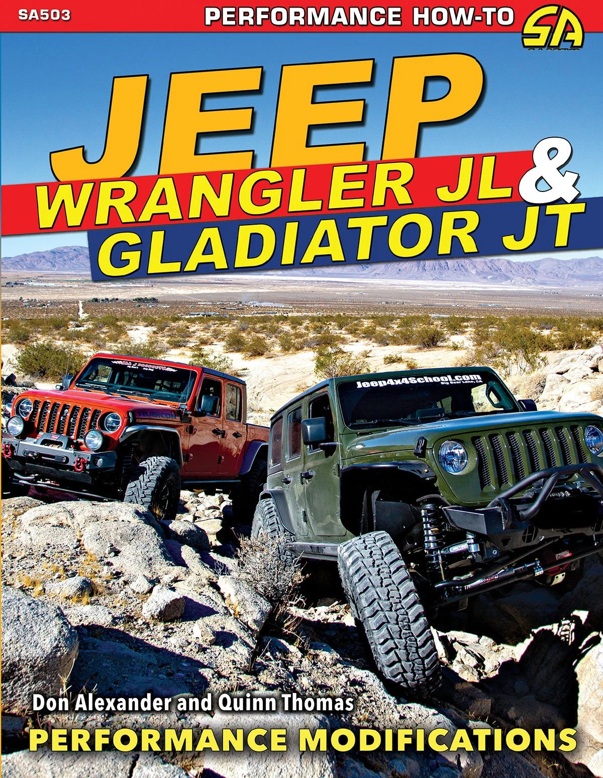 Performance Modifications Book for Jeep Wrangler JL & Gladiator JT (2018–2023)