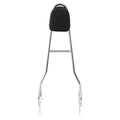 Chrome Sissy Bar Backrest Pad Bracket for Harley Street Bob (2018–2025)