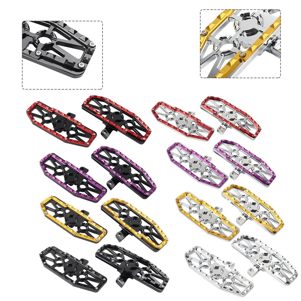 Rear Passenger Footpeg Footrest for Harley Road King Electra Glide