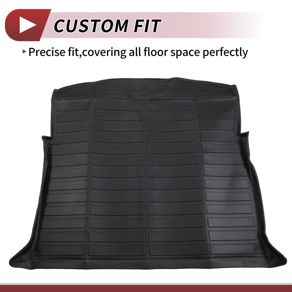 Rear Cargo Liner Trunk Mat for Chevrolet Blazer 2019–2024 TPE Long Grid