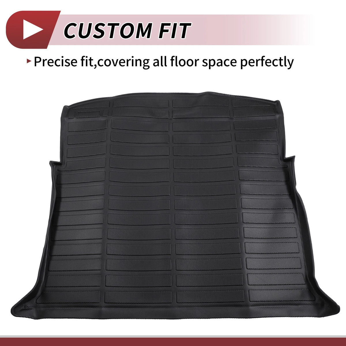 Rear Cargo Liner Trunk Mat for Chevrolet Blazer 2019–2024 TPE Long Grid
