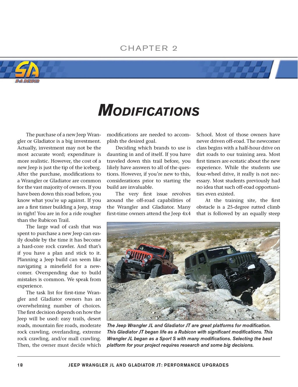 Performance Modifications Manual for Jeep Wrangler JL & Gladiator JT (2018–2023)