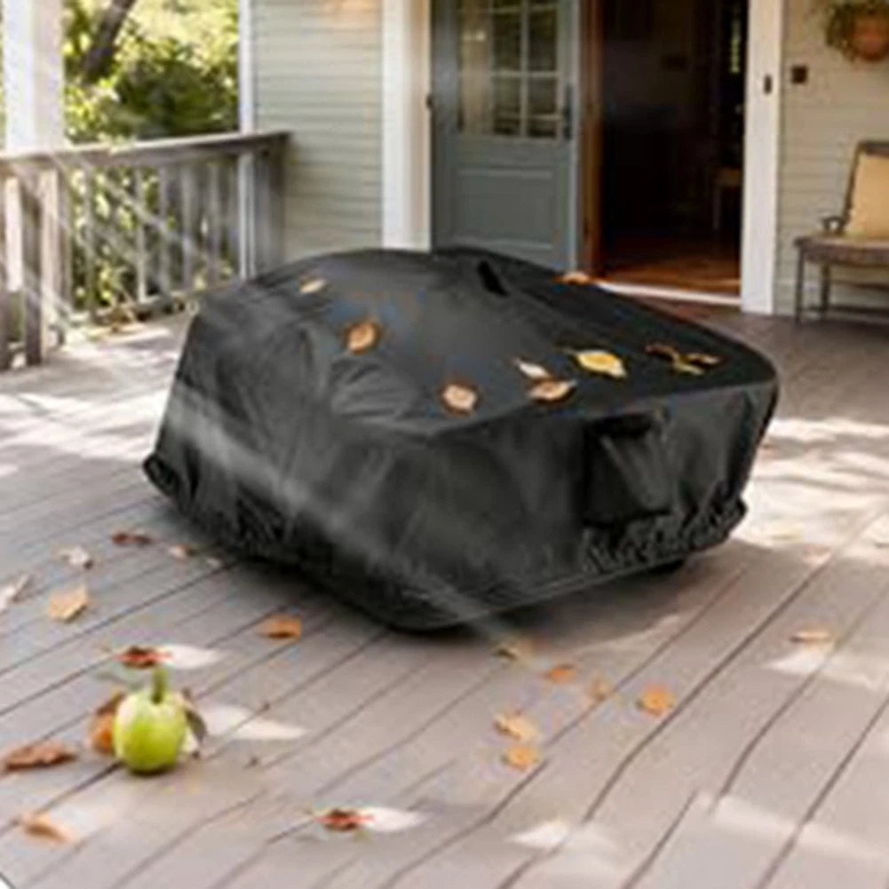 Protective Lawn Mower Robot Cover Waterproof with Drawstring Handle