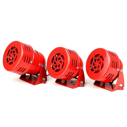 High Decibel Red Alarm Siren for AC110V DC12V DC24V Applications