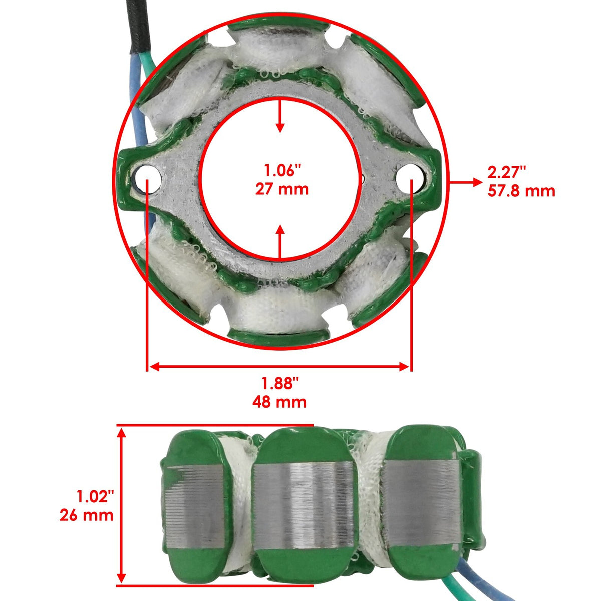 Stator Replacement for Suzuki RM125 (1989–1995)