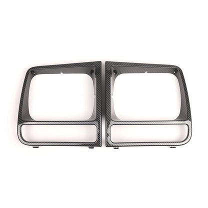 Headlight Bezel for Jeep Cherokee (1997–2001) ABS Carbon Style