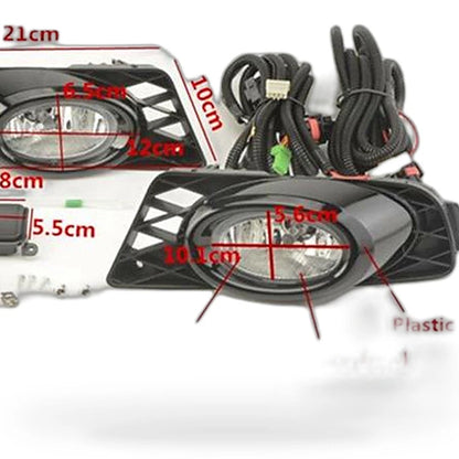Front Fog Light Assembly Kit for Honda Civic (2009–2011)