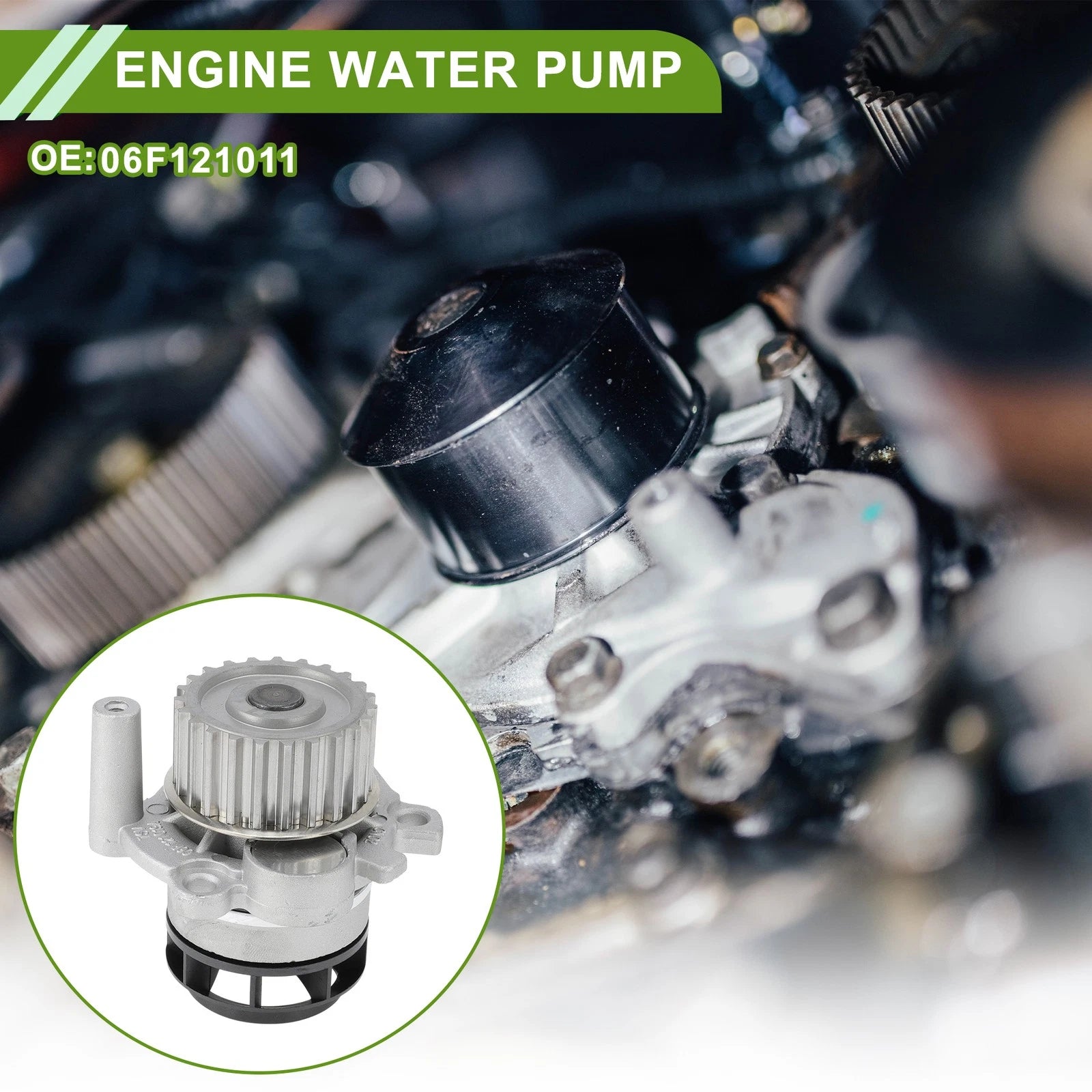 Engine Water Pump Replacement for Volkswagen Scirocco (2009–2017)