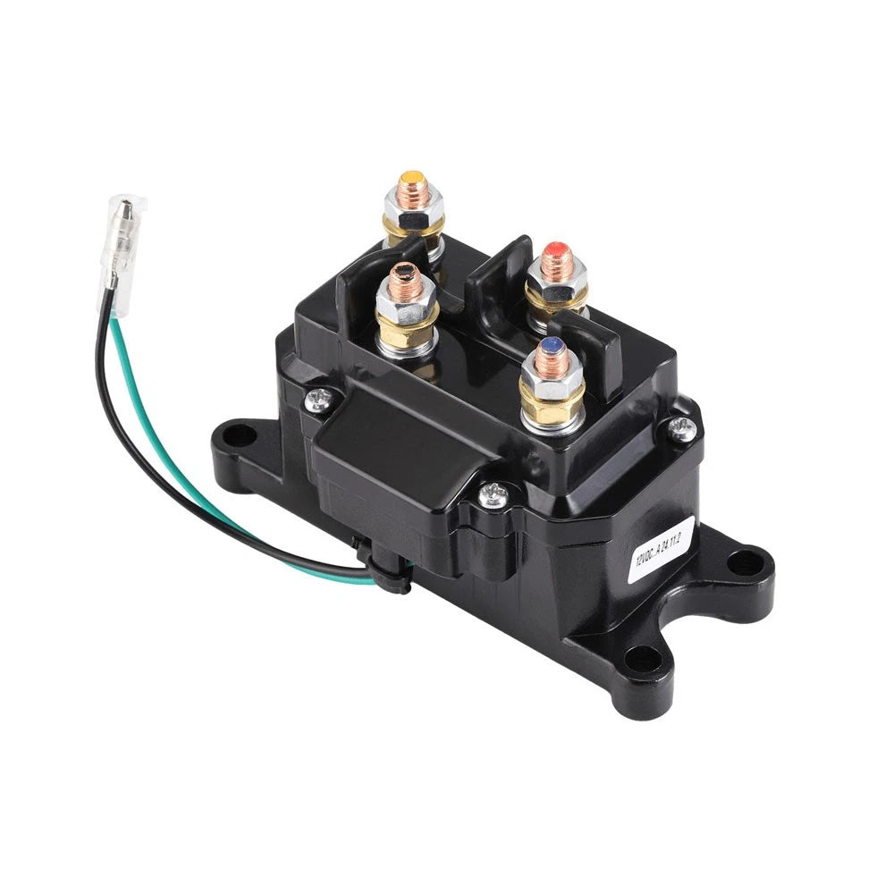 12V 250A Solenoid Relay Contactor Winch Switch Kit for ATV UTV (Warn 63070 62135)