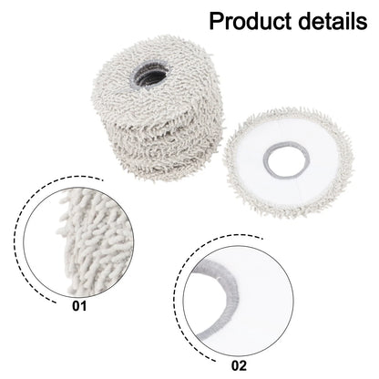 Mop Cloth Replacement for EUREKA V15 Pro J15 Robot Vacuum Cleaner