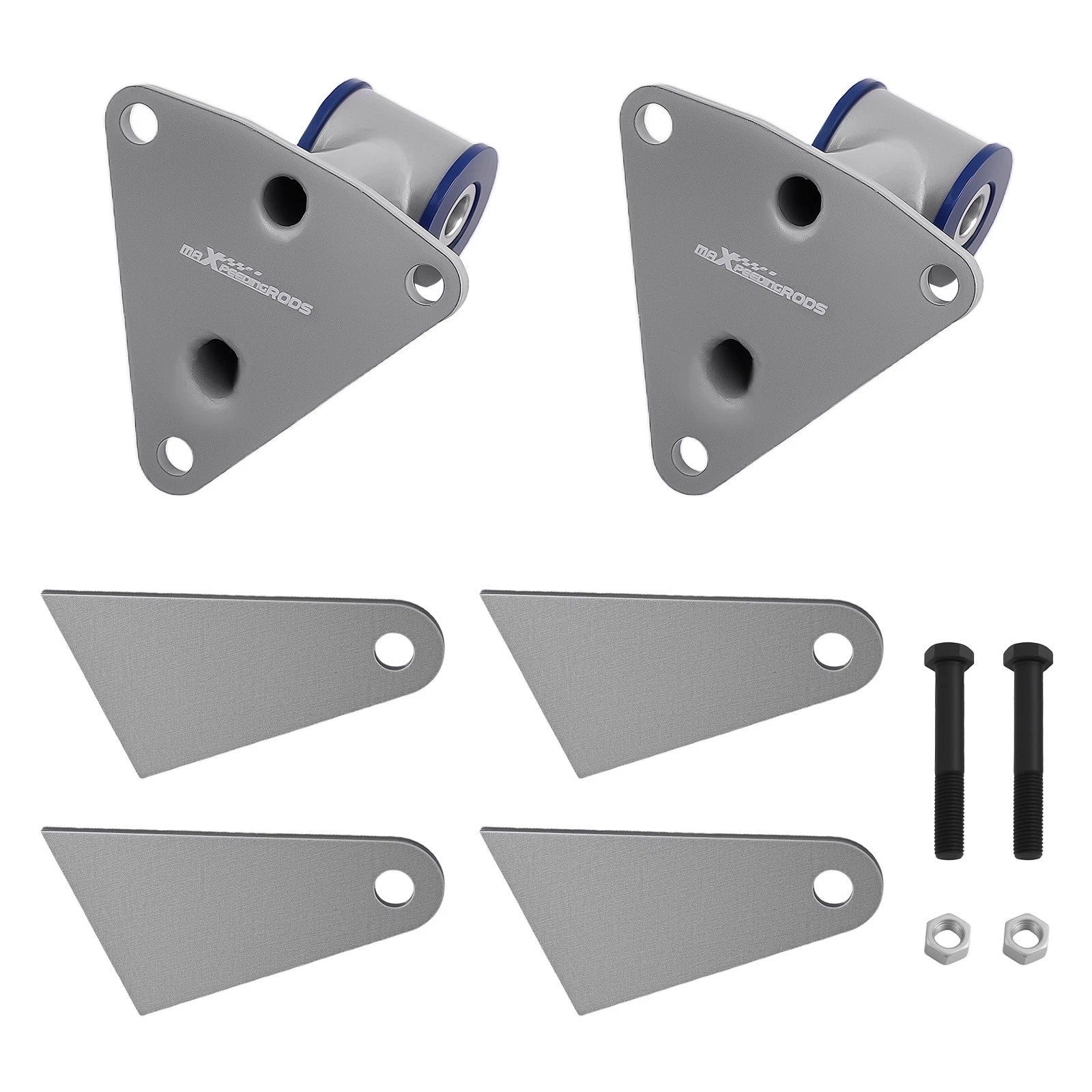 Motor Mount Bracket Kit for Chevy Small & Big Block Engine (1960–1995)