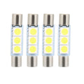 Set of 4 White LED Mirror Light Bulbs for ST650503SMD