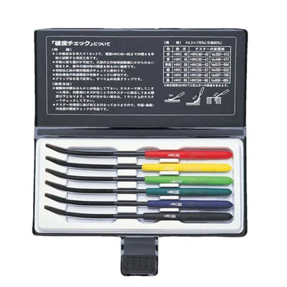 6 Piece Hardness Tester Set for HRC40 and HRC65