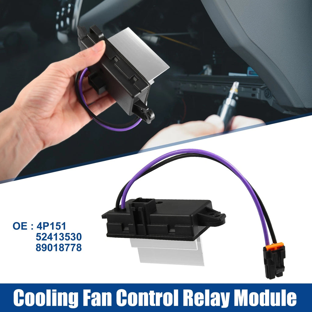 Radiator Cooling Fan Control Module Replacement for Chevrolet Trailblazer (2003–2008)