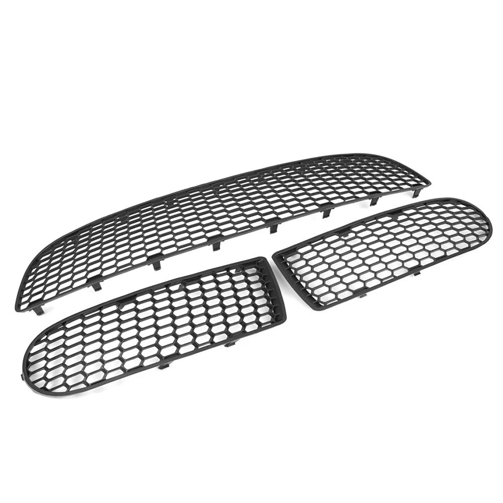 Front Bumper Center Grill & Fog Light Grill for Volkswagen Beetle (2005–2010)