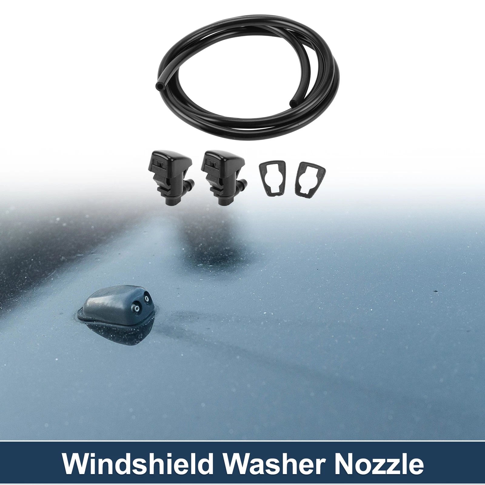 Windshield Washer Nozzle Replacement With Gasket for Toyota Tacoma (2005–2023)