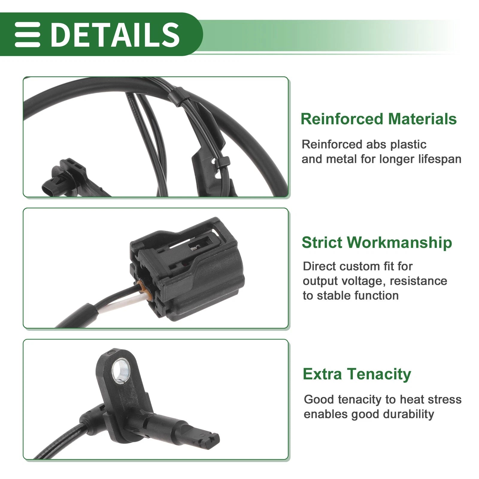 ABS Wheel Speed Sensor Front for Toyota Camry (2018–2022)