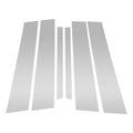 Pillar Window Trim Kit 6 Pcs for Chevy Equinox (2018–2023) Silver Tone
