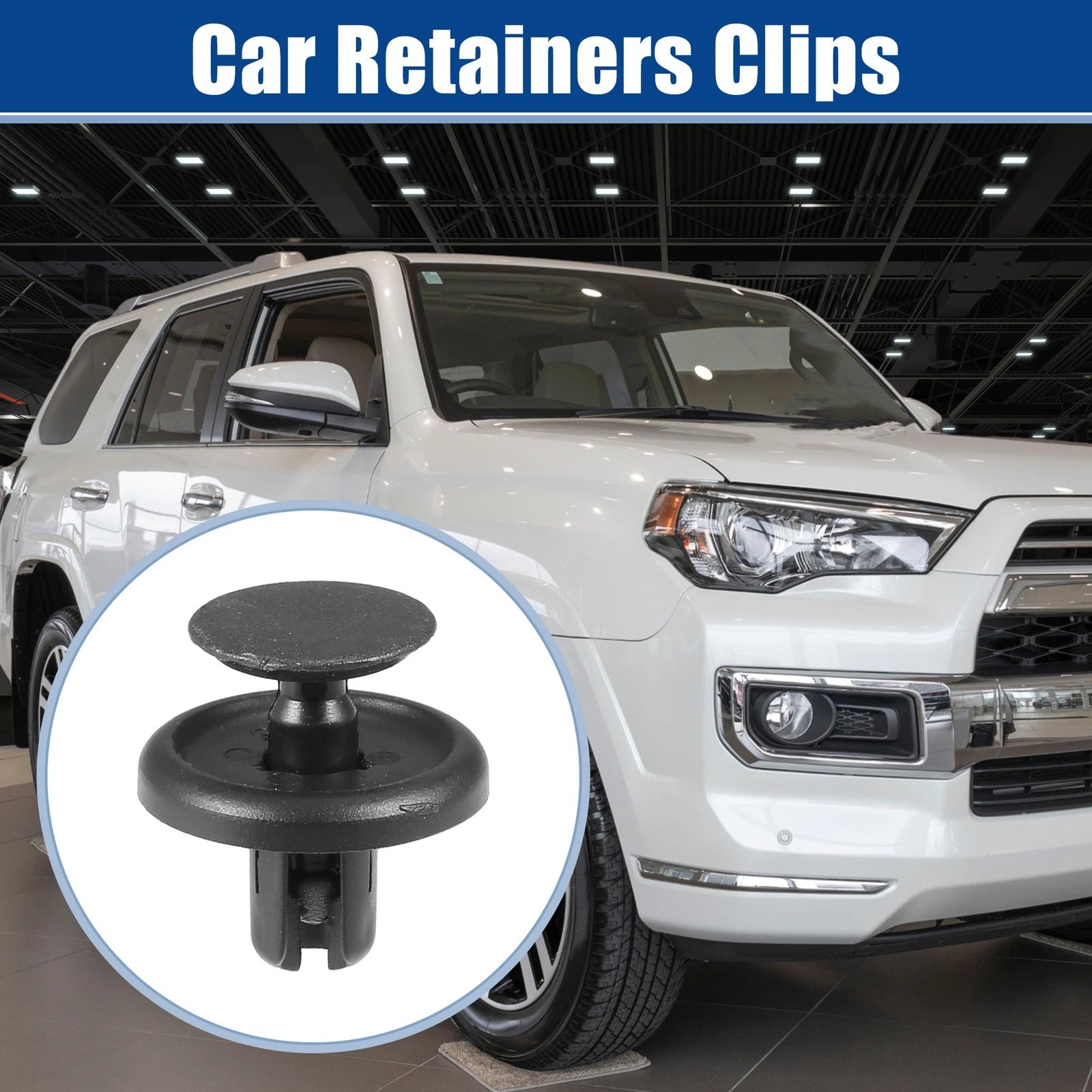 Front Fender Retainers Clips Push Type Rivets (20 Pack) for Toyota (2005–2024)