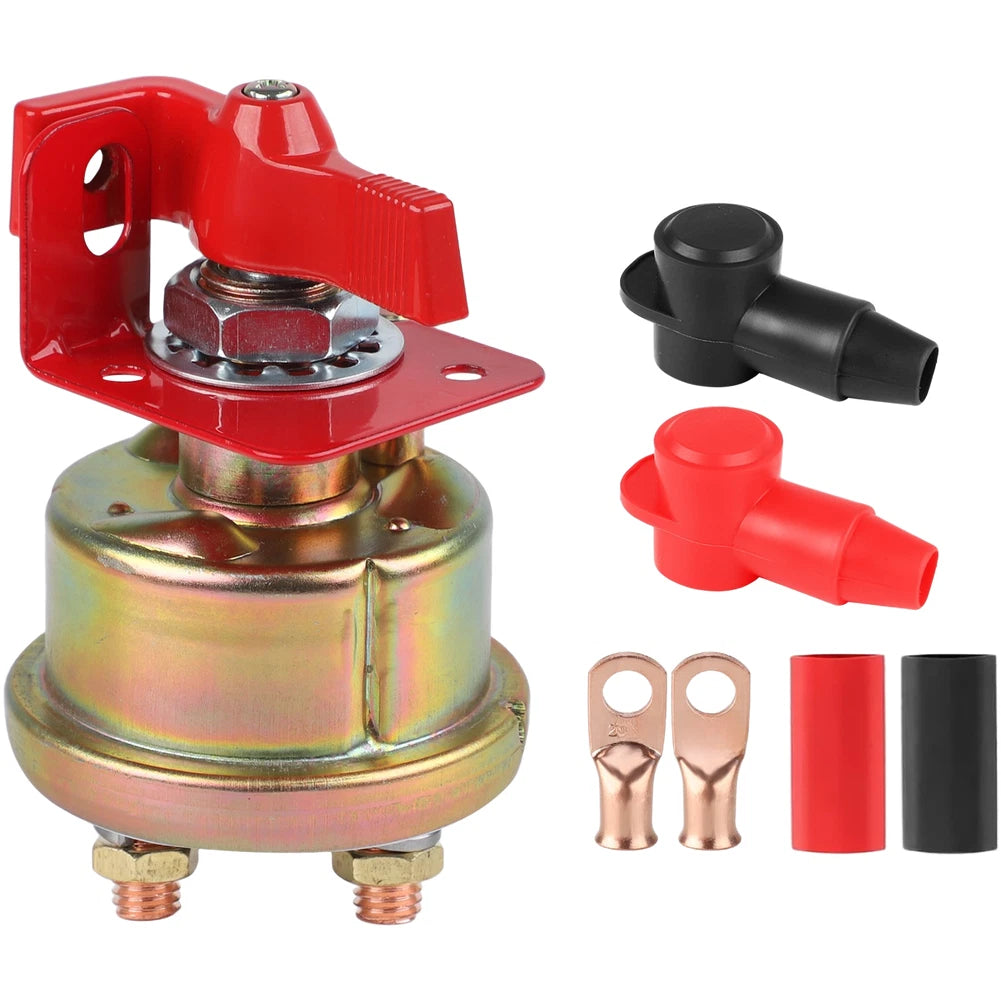 300A 24V Battery Isolator Switch for Marine Application (Dual 3/8in Copper Posts)