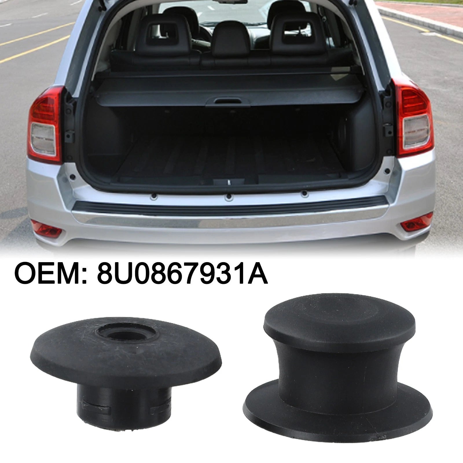 2 Piece Clip Set for Audi Q3 A7 A5 (2015–2020)