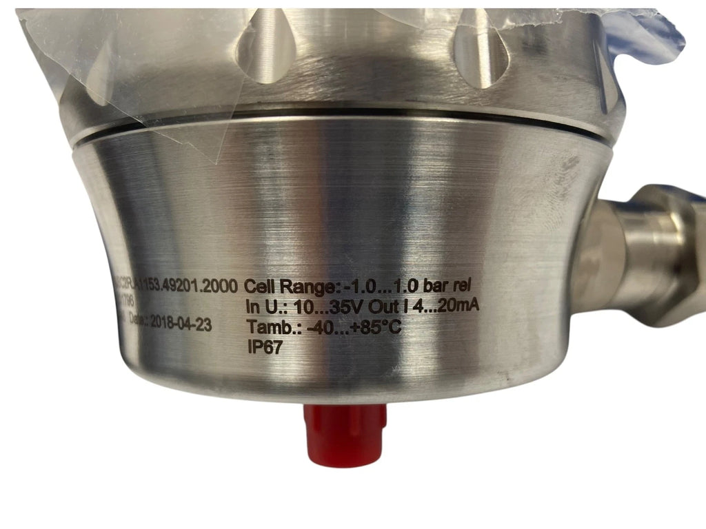 Baumer PFMN-54 Pressure Sensor for Industrial Applications (1.0-1.0 Bar)