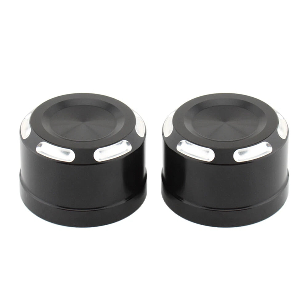 Rear Axle Bolt Nut Cap Cover for Harley Softail (2018–2023) Black