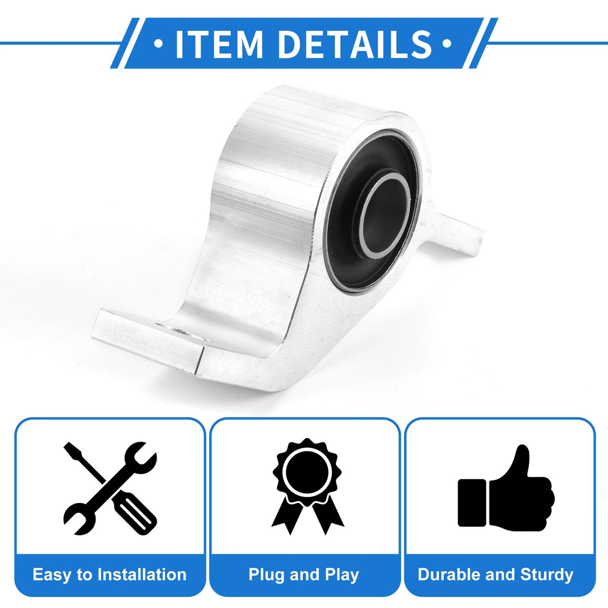 Rear Left Control Arm Suspension Bushing for Subaru Forester S10 S11 Impreza