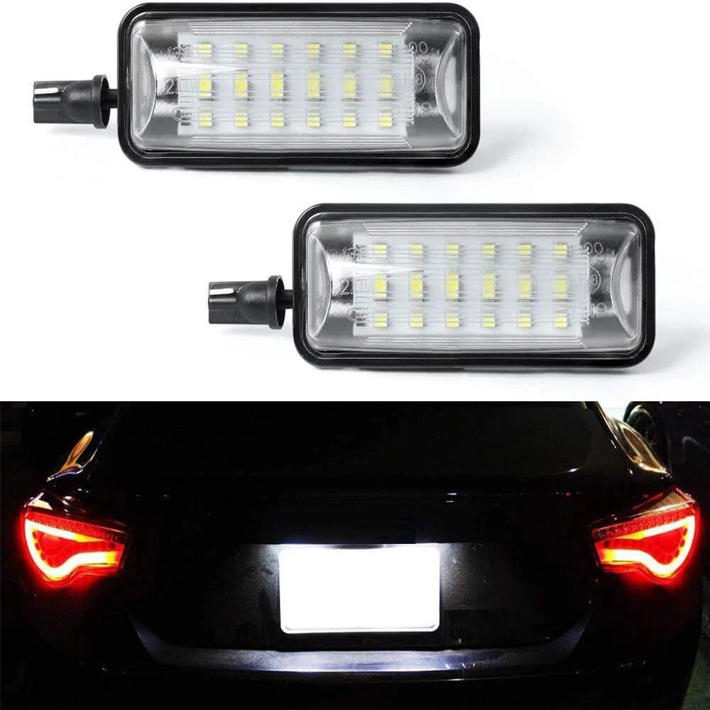 2X LED License Plate Light for Subaru Impreza Legacy (2011–Present) 84912FG110, SU00302542