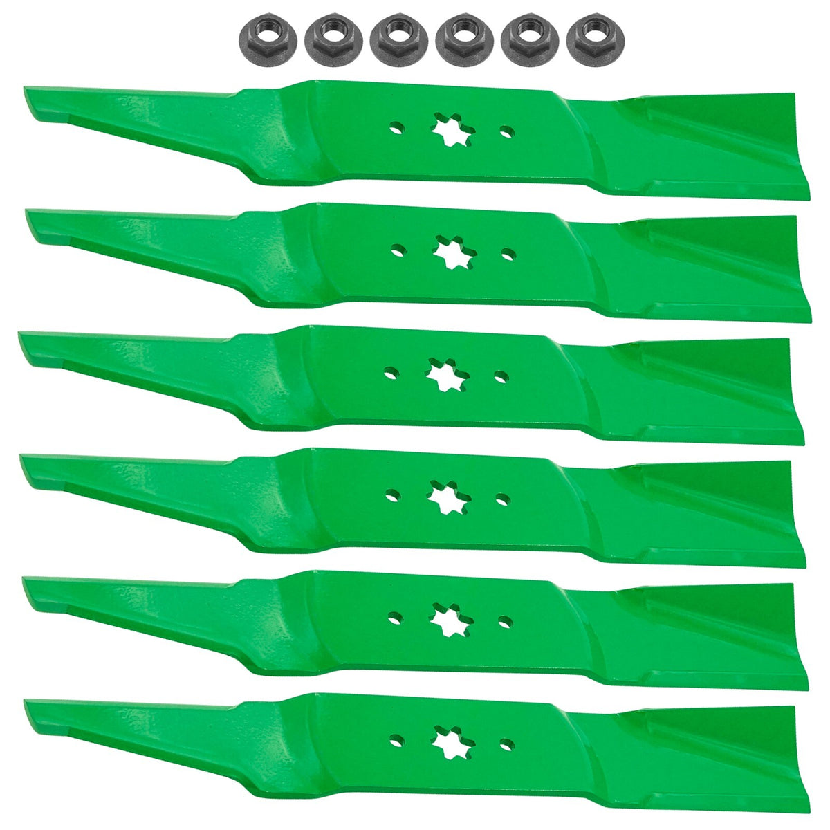 Deck Blade and Nut Replacement for Troy-Bilt 50 Inch (2014–2020)