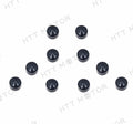 1/4" Allen Socket Bolt Cap Dress Kit for Harley-Davidson (Misc Hardware) Black