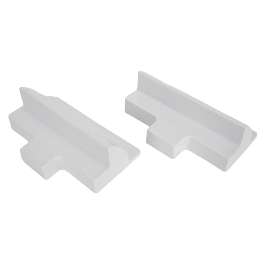 Solar Panel Corner Brackets for Caravan RV Boat (Black/White)