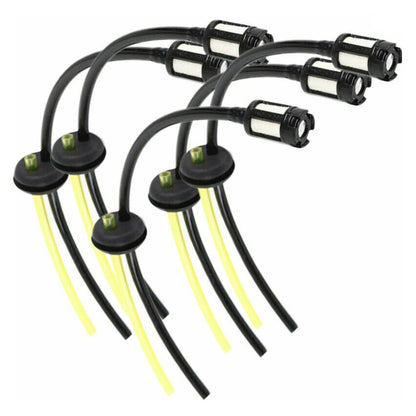 5pcs Fuel Hose Pipe with Tank Filter for Universal Brush Cutter
