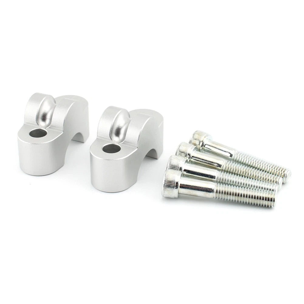 2X Handle Bar Riser Mounting Clamp for Honda CB1100 RS CB1100EX MSX125